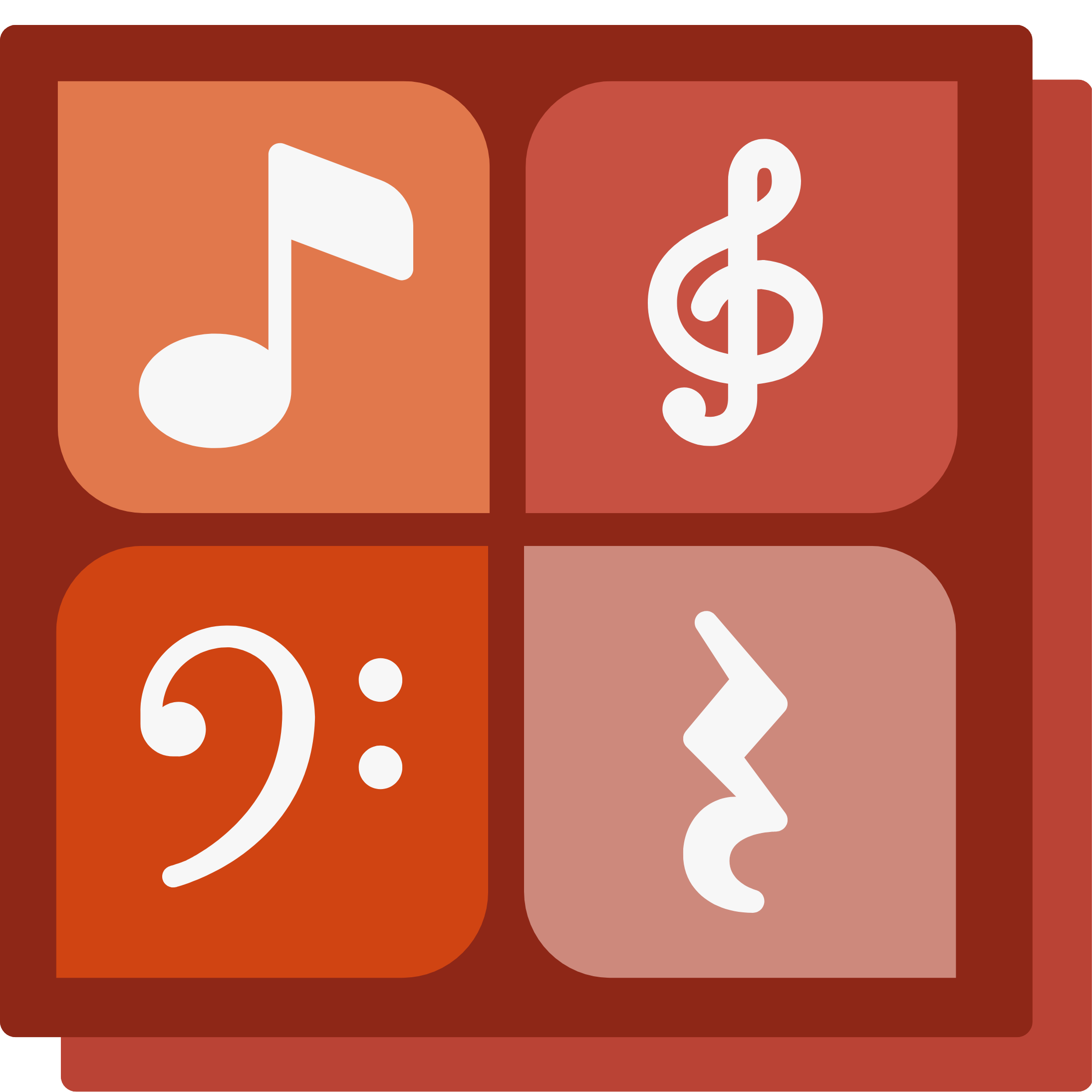 Kara Nelson Music Logo shows musical symbols